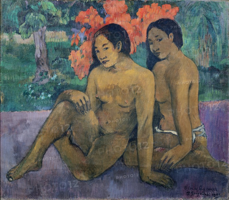 Et l'or de leur corps (Et l'or de leur corps). Artist: Gauguin, Paul Eugéne Henri (1848-1903)