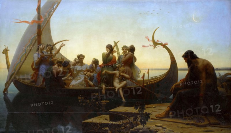 Lost Illusions (The Evening). Artist: Gleyre, Charles (1808-1874)