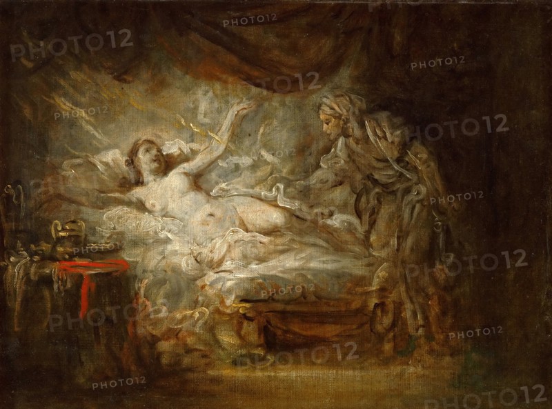 Jupiter and Aegina. Artist: Greuze, Jean-Baptiste (1725-1805)