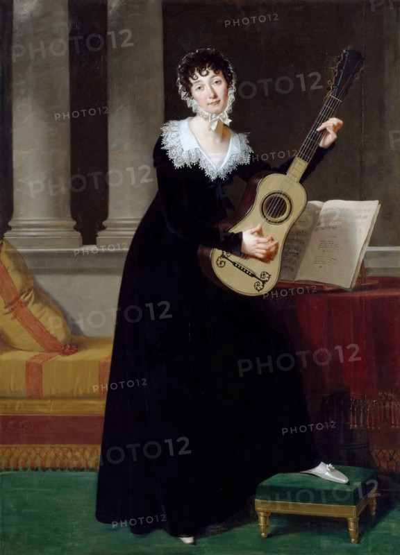 Portrait of Pauline Duchambge (1778-1858), née de Montet. Artist: Lefévre, Robert (1756-1830)