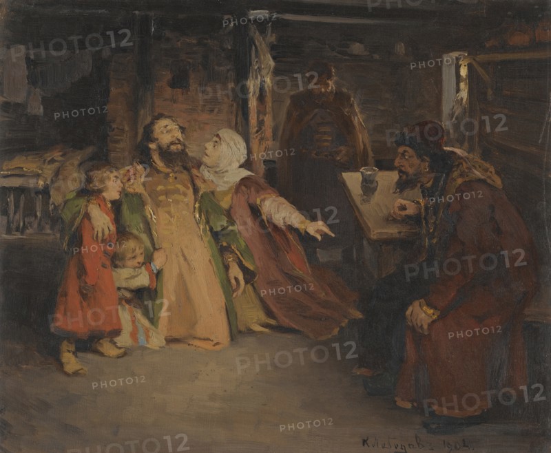 Ivan the Terrible. Artist: Lebedev, Klavdi Vasilyevich (1852-1916)