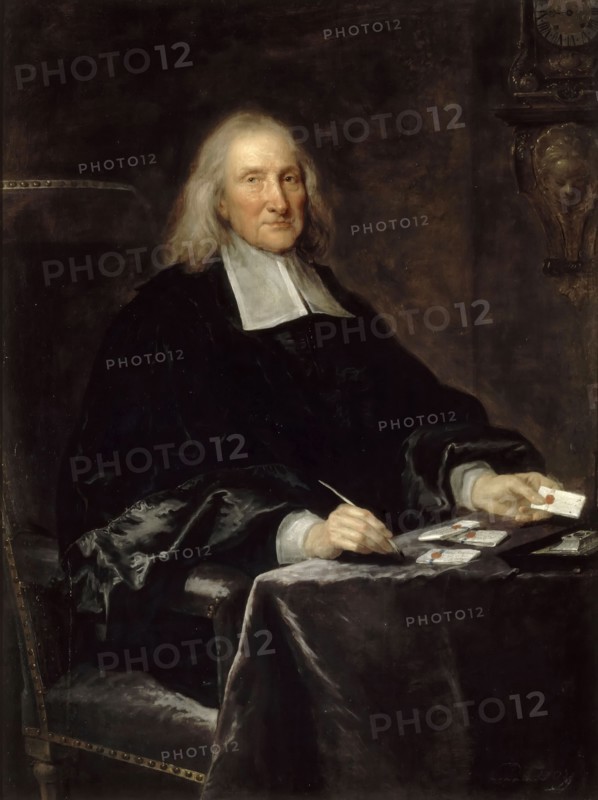 Portrait of Toussaint Rose (1611-1701). Artist: Troy, François, de (1645-1730)
