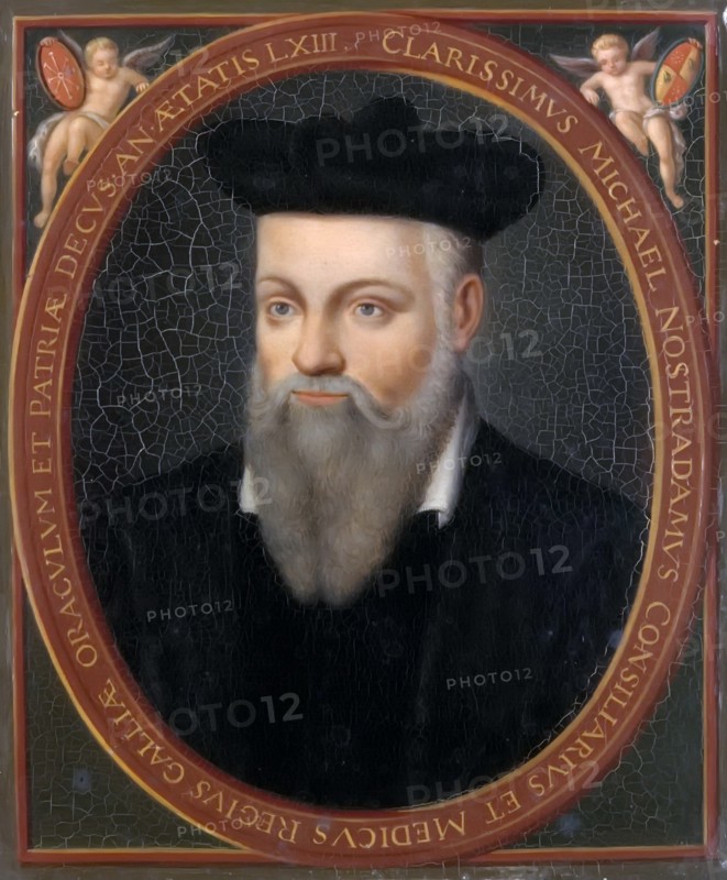 Michel de Nostredame, called Nostradamus (1503-1566). Artist: Granet, François Marius (1775-1849)
