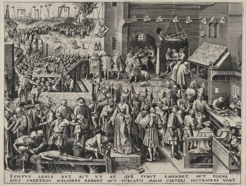Justitia (Justice). Artist: Bruegel (Brueghel), Pieter, the Elder (ca 1525-1569)