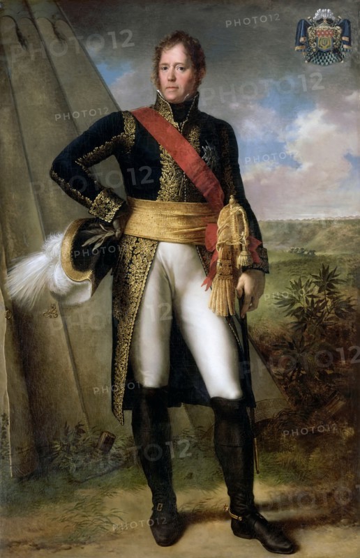 Portrait of Marshal Michel Ney (1769-1815). Artist: Rouillard, Jean-Sébastien (1789-1852)