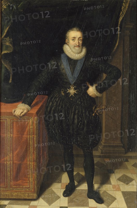 King Henry IV of France. Artist: Pourbus, Frans, the Younger (1569-1622)