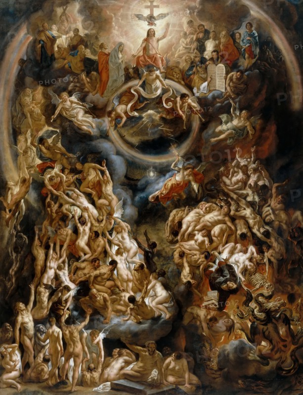 The Last Judgement. Artist: Jordaens, Jacob (1593-1678)