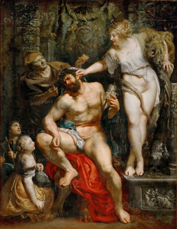 Hercules and Omphale. Artist: Rubens, Pieter Paul (1577-1640)