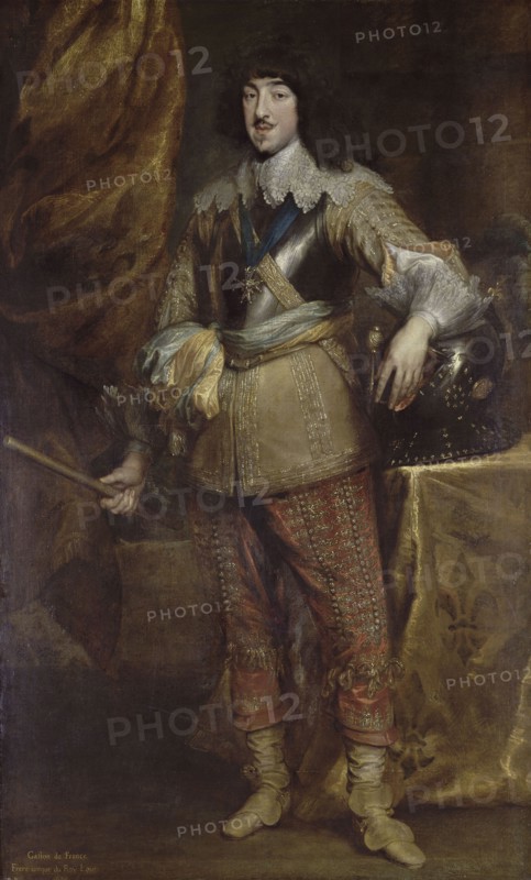 Portrait of Gaston of France, duke of Orleans (1608-1660). Artist: Dyck, Sir Anthony van (1599-1641)