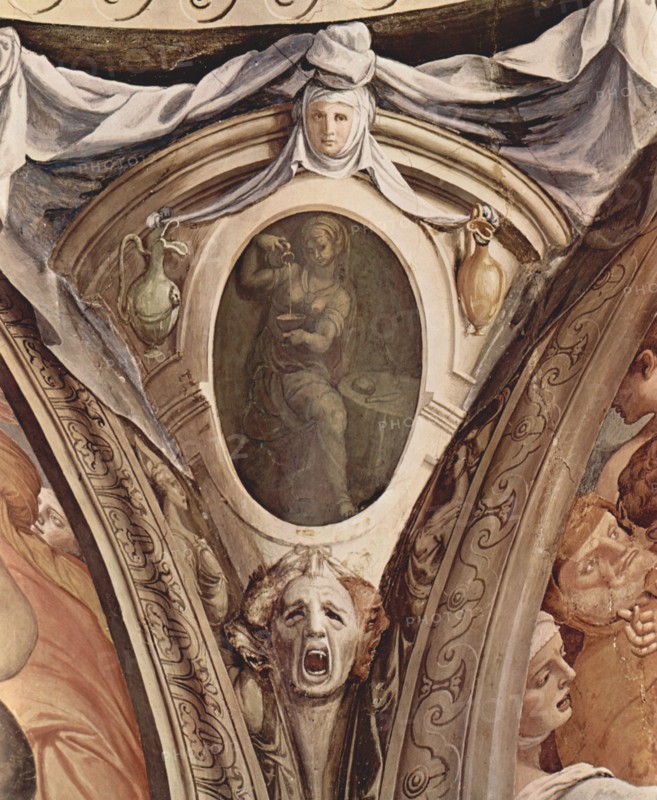 Allegories Of The Cardinal Virtues. Frescoes In The Chapel Of Eleonora Da Toledo. Artist: Bronzino, Agnolo (1503-1572)
