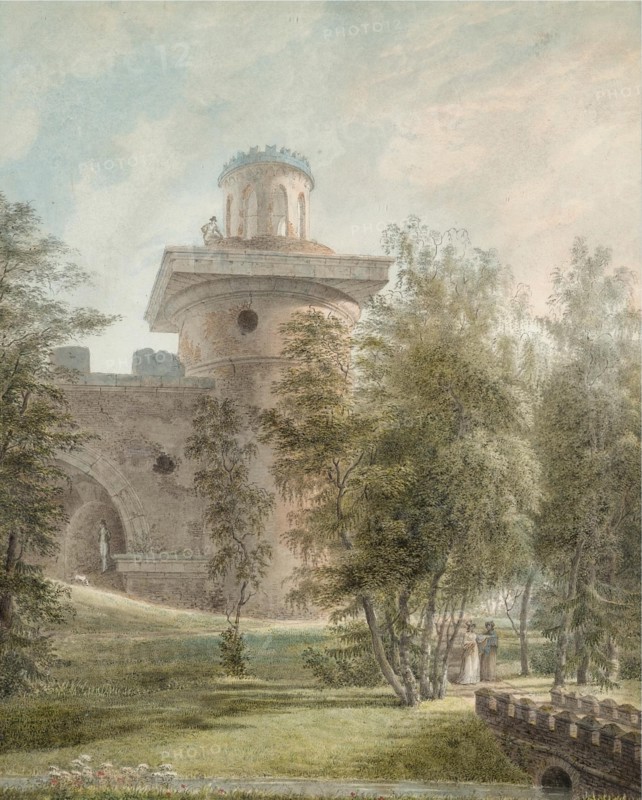 The Observatory at Tsarskoye Selo. Artist: Ivanov, Ivan Alexeyevich (1779-1848)