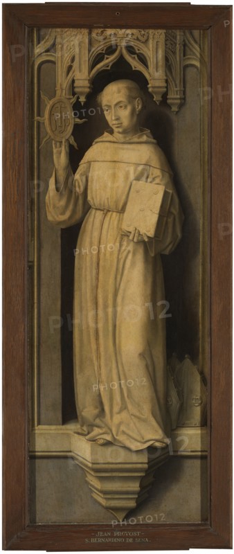 Saint Bernardino of Siena. Artist: Provost (Provoost), Jan (1465-1529)