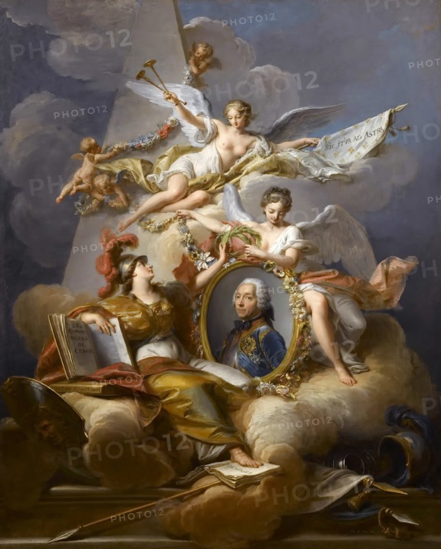 Charles Louis Auguste Fouquet, duc de Belle-Isle (1684-1761). Artist: Valade, Jean (1710-1787)