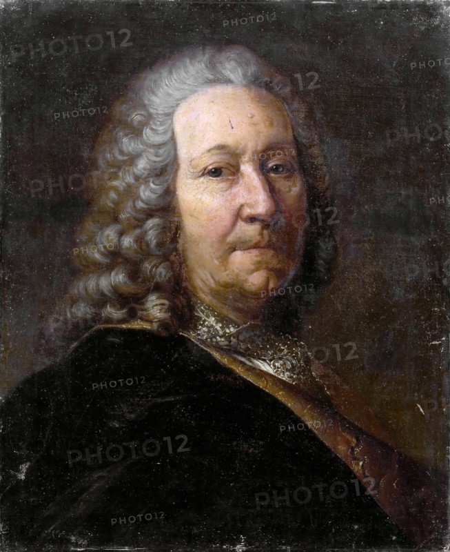 Portrait of François Chicoyneau (1672-1752). Artist: Arnulphy, Claude (1697-1786)
