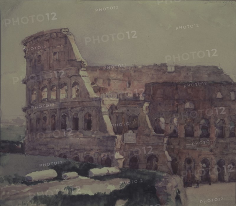 The Colosseum in Rome. Artist: Surikov, Vasili Ivanovich (1848-1916)