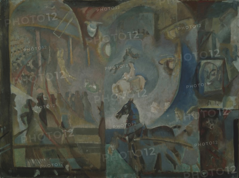 Circus. Artist: Yakulov, Georgi Bogdanovich (1884-1928)
