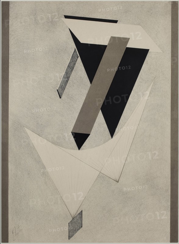 Proun. Artist: Lissitzky, El (1890-1941)