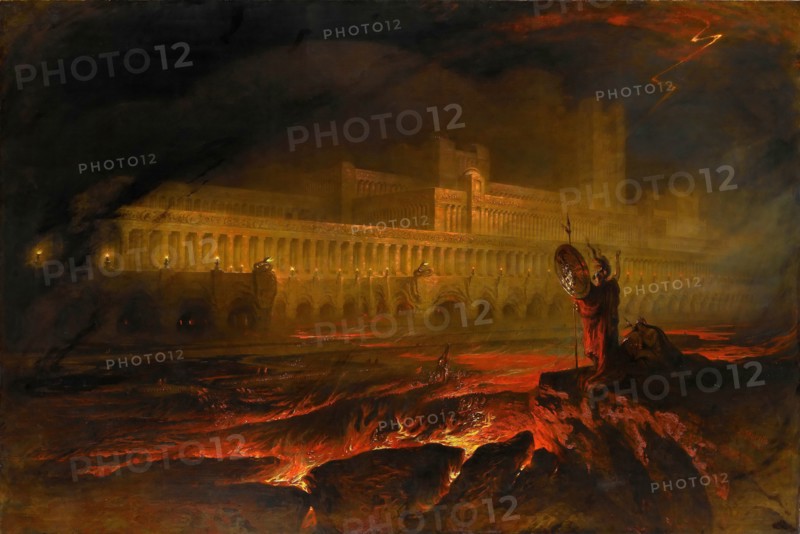 Pandemonium. Artist: Martin, John (1789-1854)
