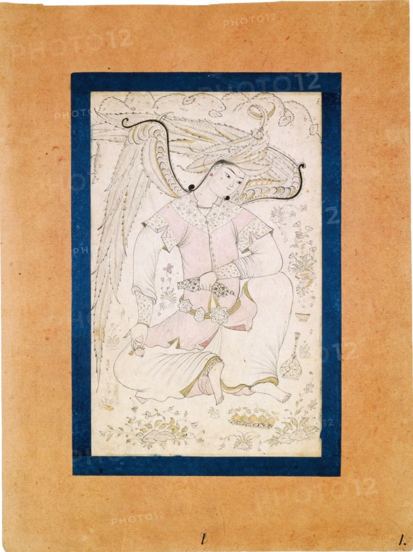 Peri with a Pomegranate. Artist: Turkish master