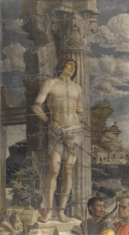 The Martyrdom of Saint Sebastian. Artist: Mantegna, Andrea (1431-1506)