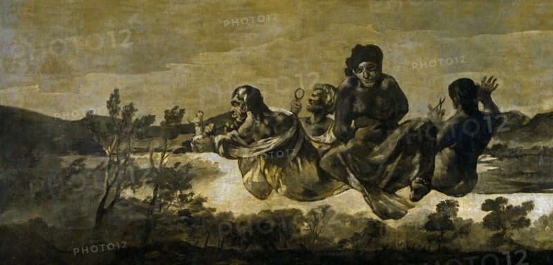 Atropos (The Fates). Artist: Goya, Francisco, de (1746-1828)