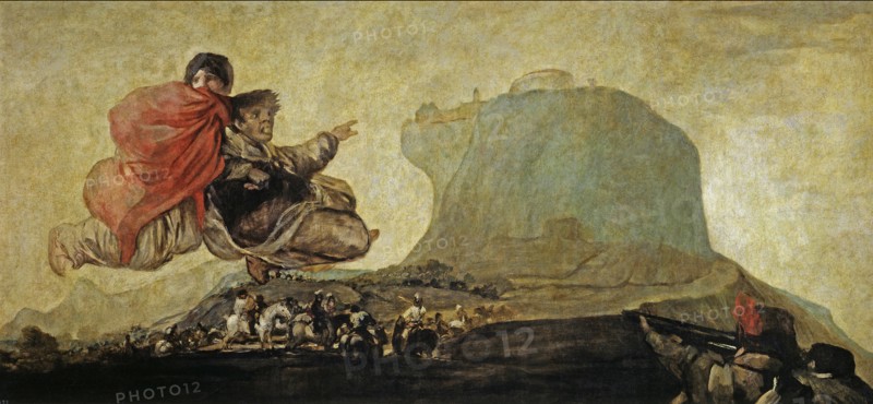 Asmodea or Fantastic Vision. Artist: Goya, Francisco, de (1746-1828)