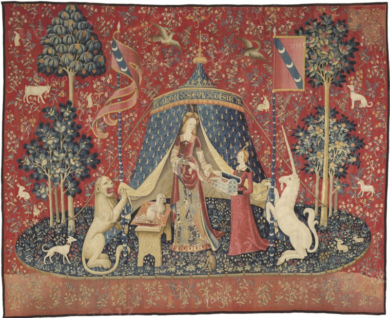 The Lady and the Unicorn. Artist: Anonymous master
