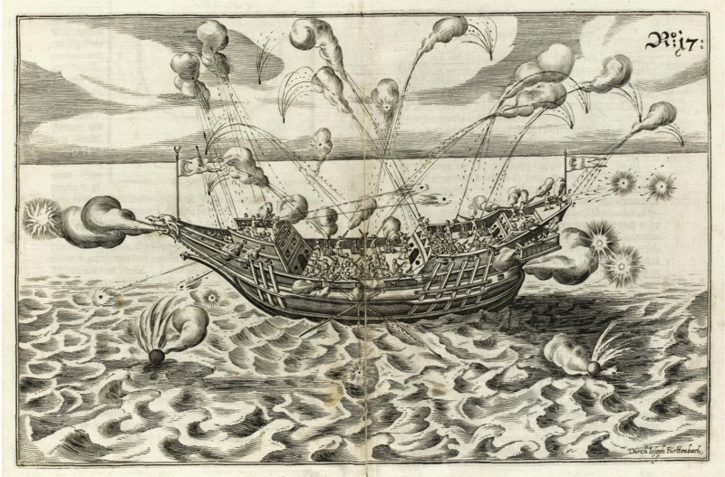 Illustration from Architectura navalis von J. Furttenbach. Artist: Furttenbach, Joseph (1591-1667)