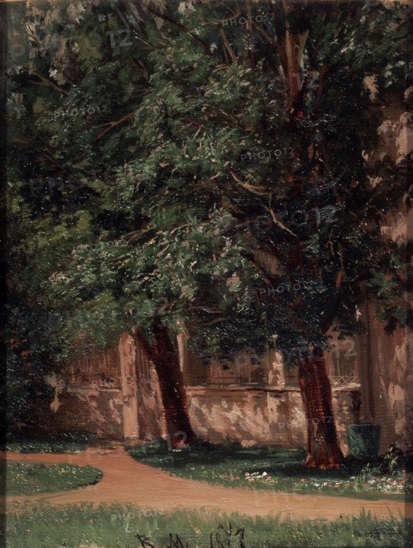 Near the Tretiakov's House. Artist: Maximov, Vasili Maximovich (1844-1911)