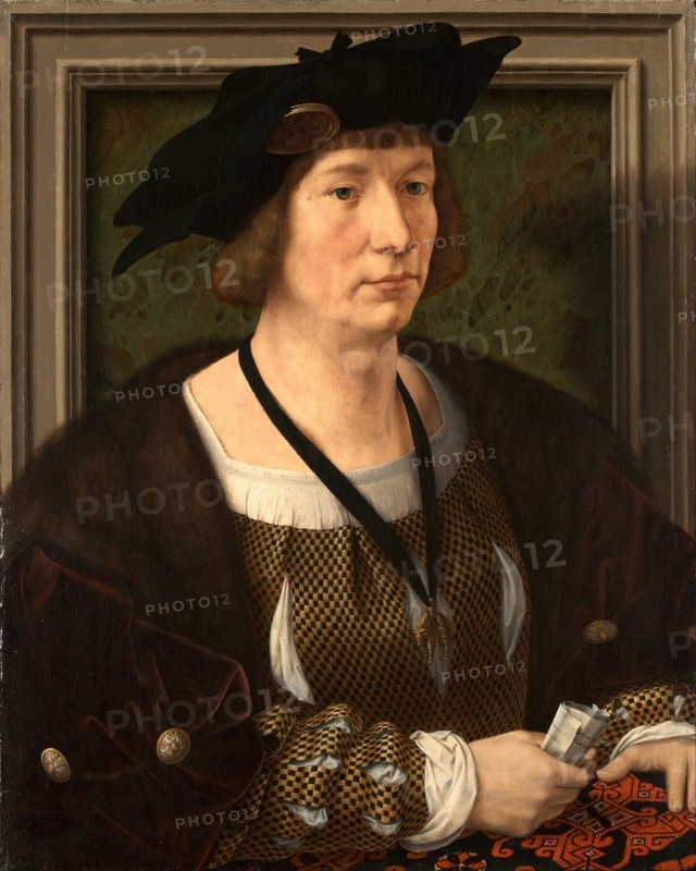 Portrait of Henry III of Nassau-Breda (1483-1538). Artist: Gossaert, Jan (ca. 1478-1532)