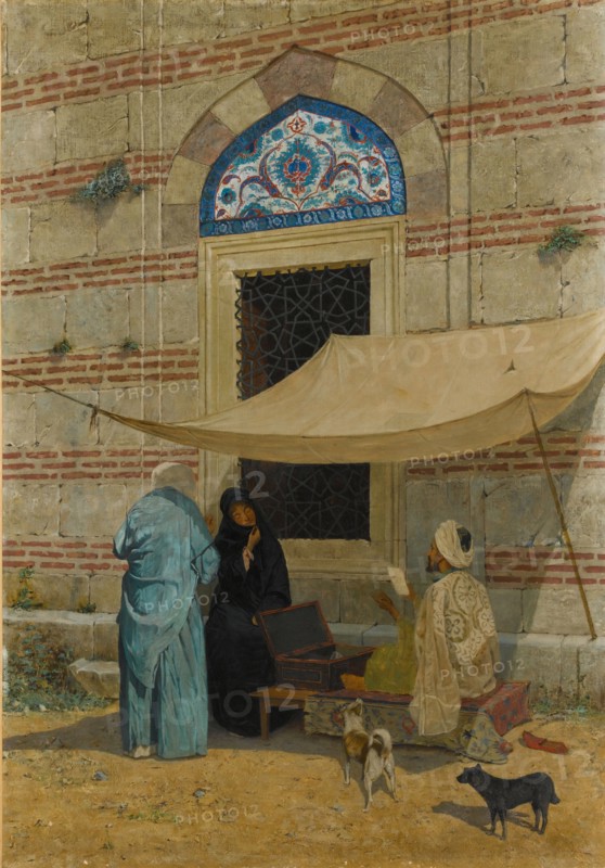 Public Scribe. Artist: Hamdi Bey, Osman (1842-1910)