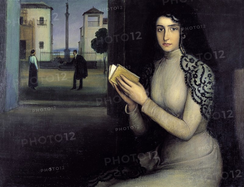 Nieves. Artist: Romero de Torres, Julio (1874-1930)