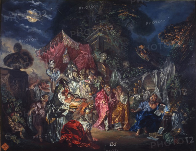 The watchfulness of Diogenes. Artist: Paret y Alcázar, Luis (1746-1799)