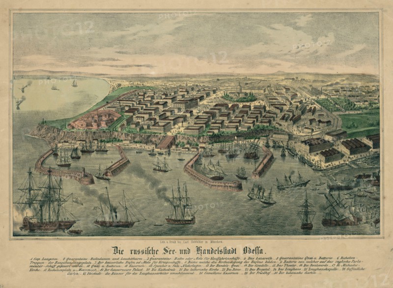 The Odessa Map. Artist: Anonymous