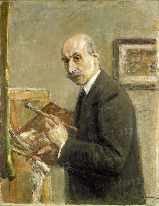 Self-Portrait. Artist: Liebermann, Max (1847-1935)