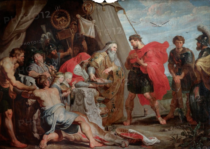 The Interpretation of the Victim. Artist: Rubens, Pieter Paul (1577-1640)
