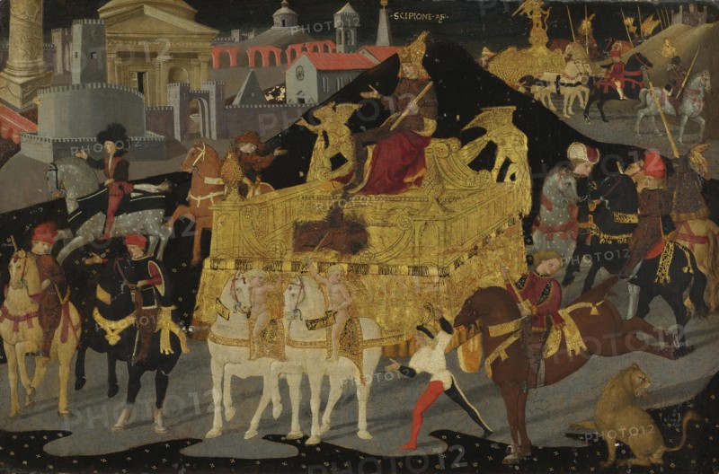 The Triumph of Scipio Africanus. Artist: Apollonio di Giovanni di Tommaso (ca. 1415-1465)