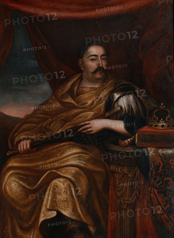 Portrait of John III Sobieski (1629-1696), King of Poland and Grand Duke of Lithuania. Artist: Tricius, Jan (ca 1620-ca 1692)