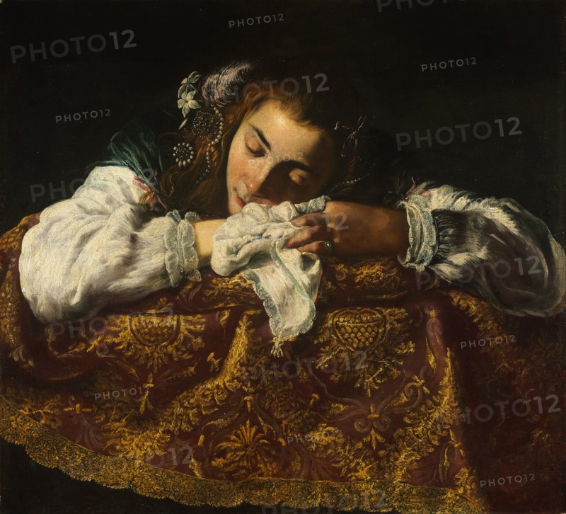 Sleeping Girl. Artist: Fetti, Domenico (1588/90-1623)