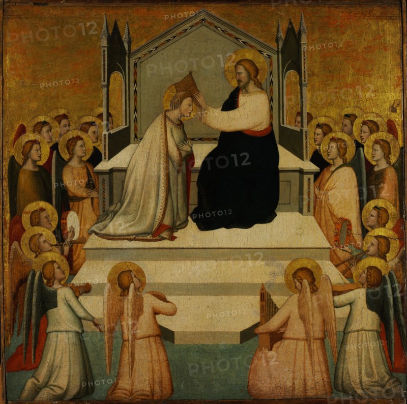 The Coronation of the Virgin. Artist: Maso di Banco (?-1348)