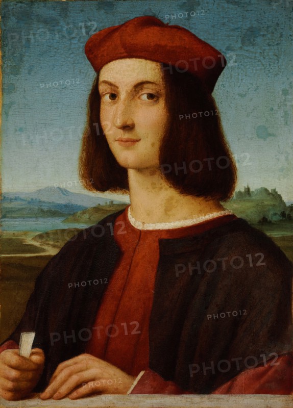 Portrait of Pietro Bembo. Artist: Raphael (1483-1520)