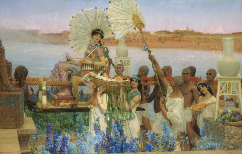 The Finding of Moses. Artist: Alma-Tadema, Sir Lawrence (1836-1912)