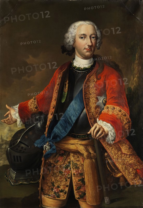 Portrait of Charles I, Duke of Brunswick-Wolfenbüttel (1713-1780). Artist: Eichler, Johann Conrad (1688-1748)