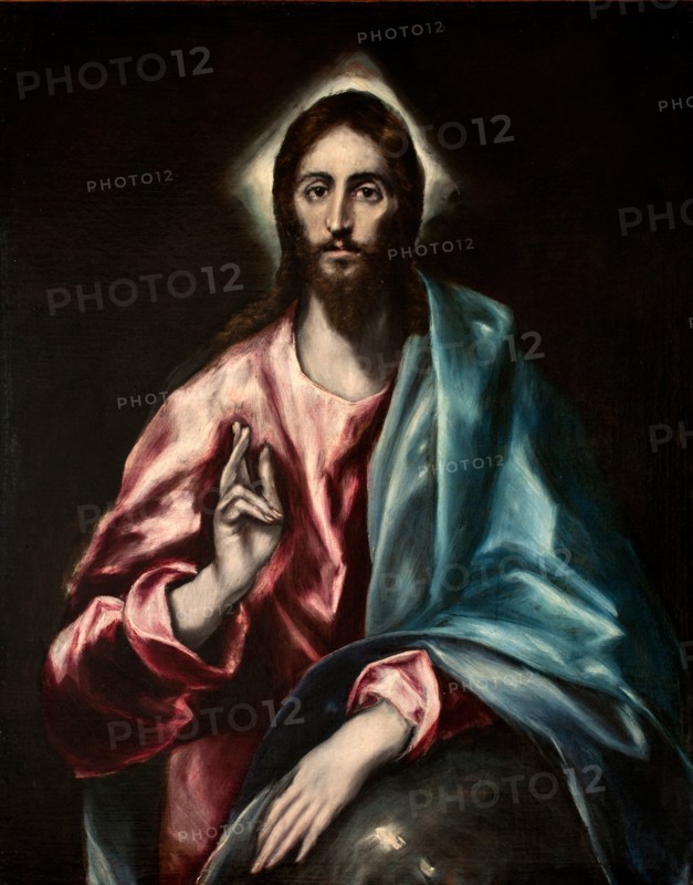 Salvator Mundi (El Salvador). Artist: El Greco, Dominico (1541-1614)