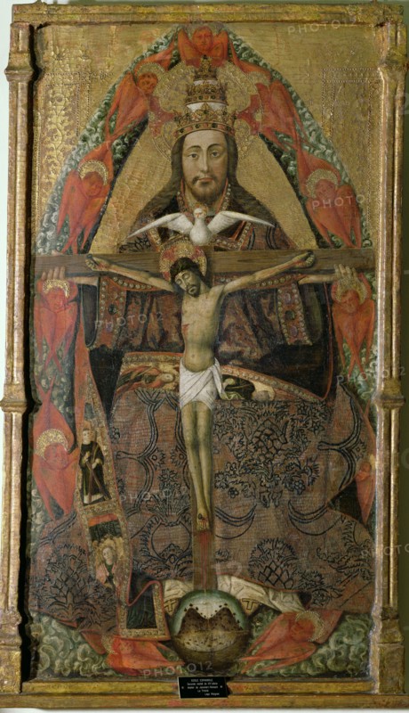 The Holy Trinity. Artist: Rexach, Juan (1415-1484)