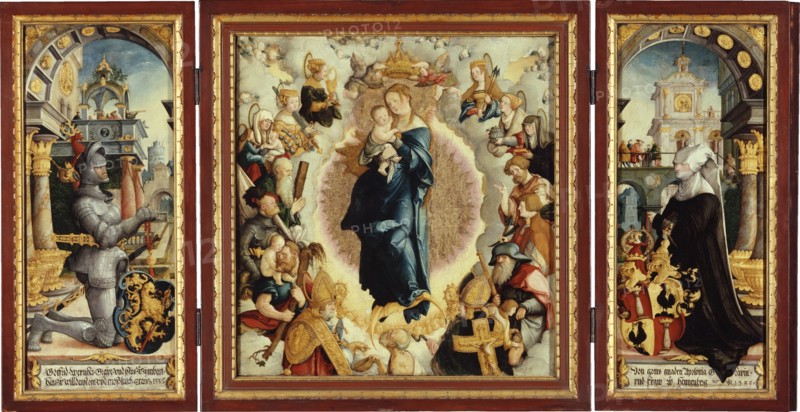 The Wildenstein Altarpiece (open). Artist: Master of Messkirch (ca. 1500-1543)