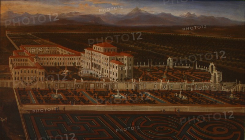 Palace and Gardens of Venaria Reale. Artist: Master of the Residenze Sabaude (1640-1705)