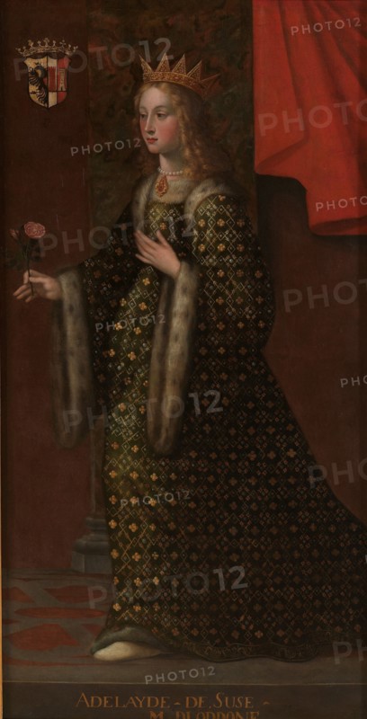 Adelaide of Susa,  wife of Otto of Savoy. Artist: Anonymous