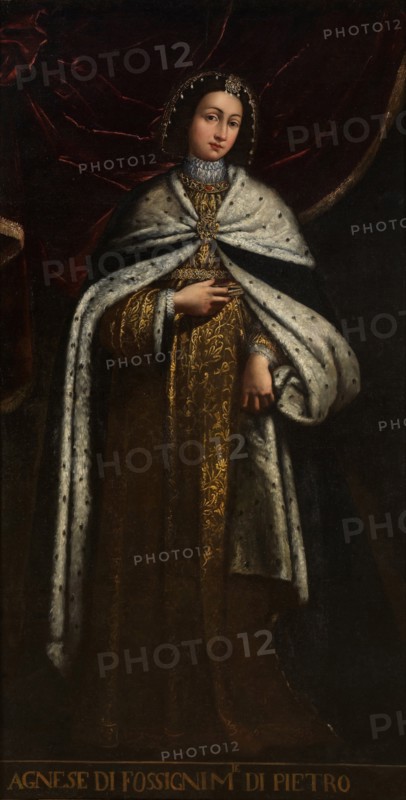 Agnes of Faucigny, wife of Peter II, Count of Savoy. Artist: Anonymous