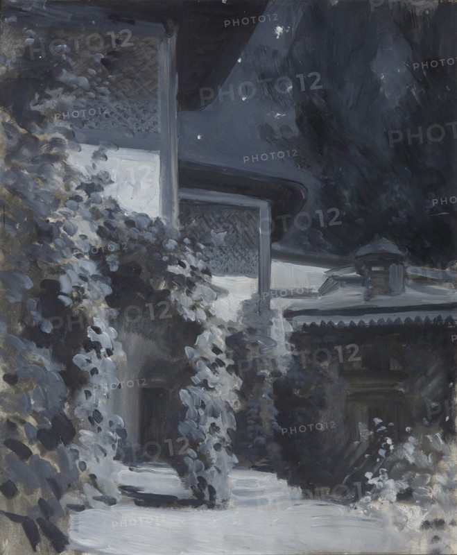 Bakhchisaray Palace. Illustration to the poem The Fountain of Bahçesaray by A. Pushkin. Artist: Korovin, Konstantin Alexeyevich (1861-1939)